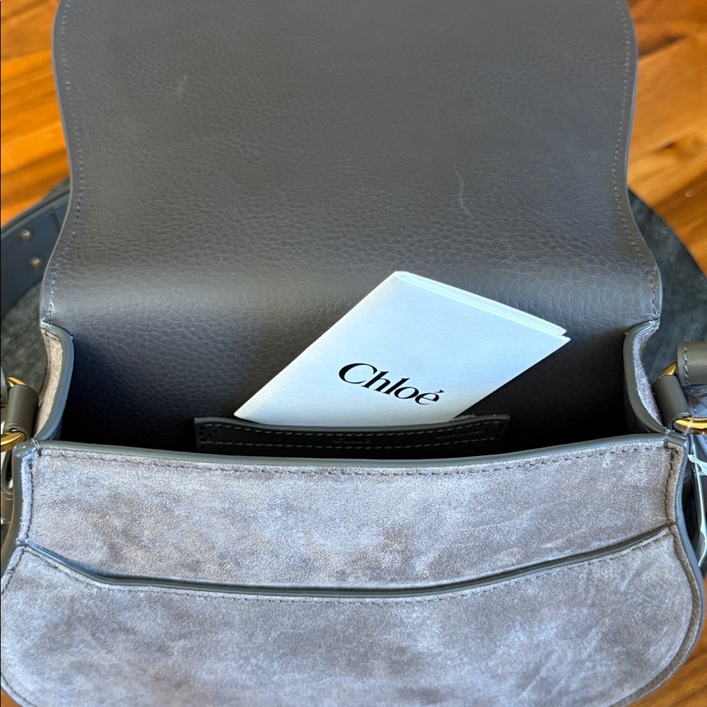 CHLOE
Marcie Crossbody Bag in Calfskin Suede Crossbody Bag, Larger Size, NEW - Picture 12 of 17